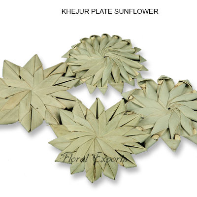 KHEJUR PLATE SUNFLOWER